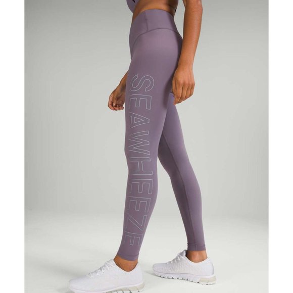 NWT! Lululemon 'Seawheeze Speed Wunder Mid-Rise Tight 28"' - Picture 5 of 6